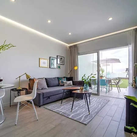 Ocean Garden 10 Con Jardin Privado דירה אדחה