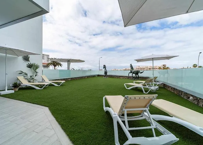 Ocean Garden 10 Con Jardin Privado شقة *