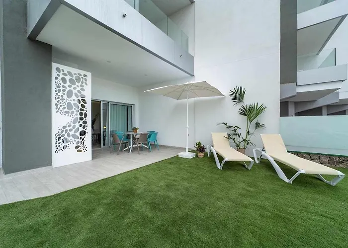 شقة Ocean Garden 10 Con Jardin Privado *