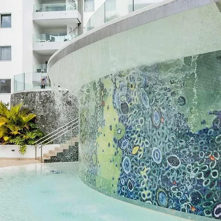 Daire Ocean Garden 10 Con Jardin Privado *