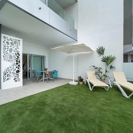 شقة Ocean Garden 10 Con Jardin Privado *