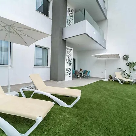 Ocean Garden 10 Con Jardin Privado شقة أذيخي